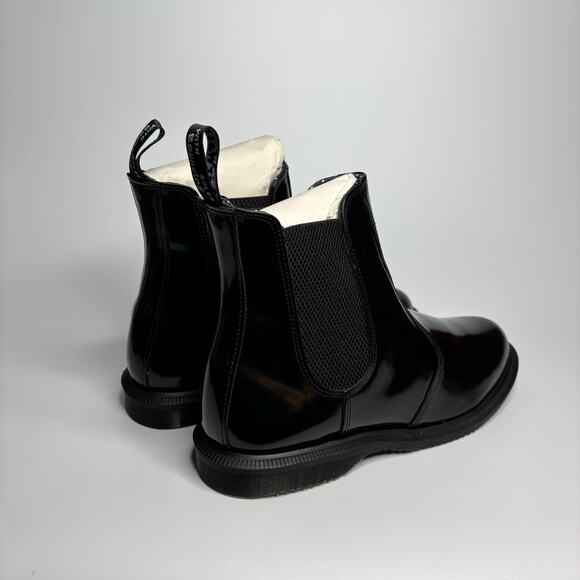 Dr. Martens Flora Women's Smooth Leather Chelsea Boots in Black - Picture 4 of 11